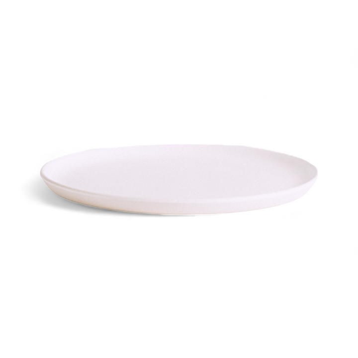 S/4 Tunisian Dinner Plate - Matte White