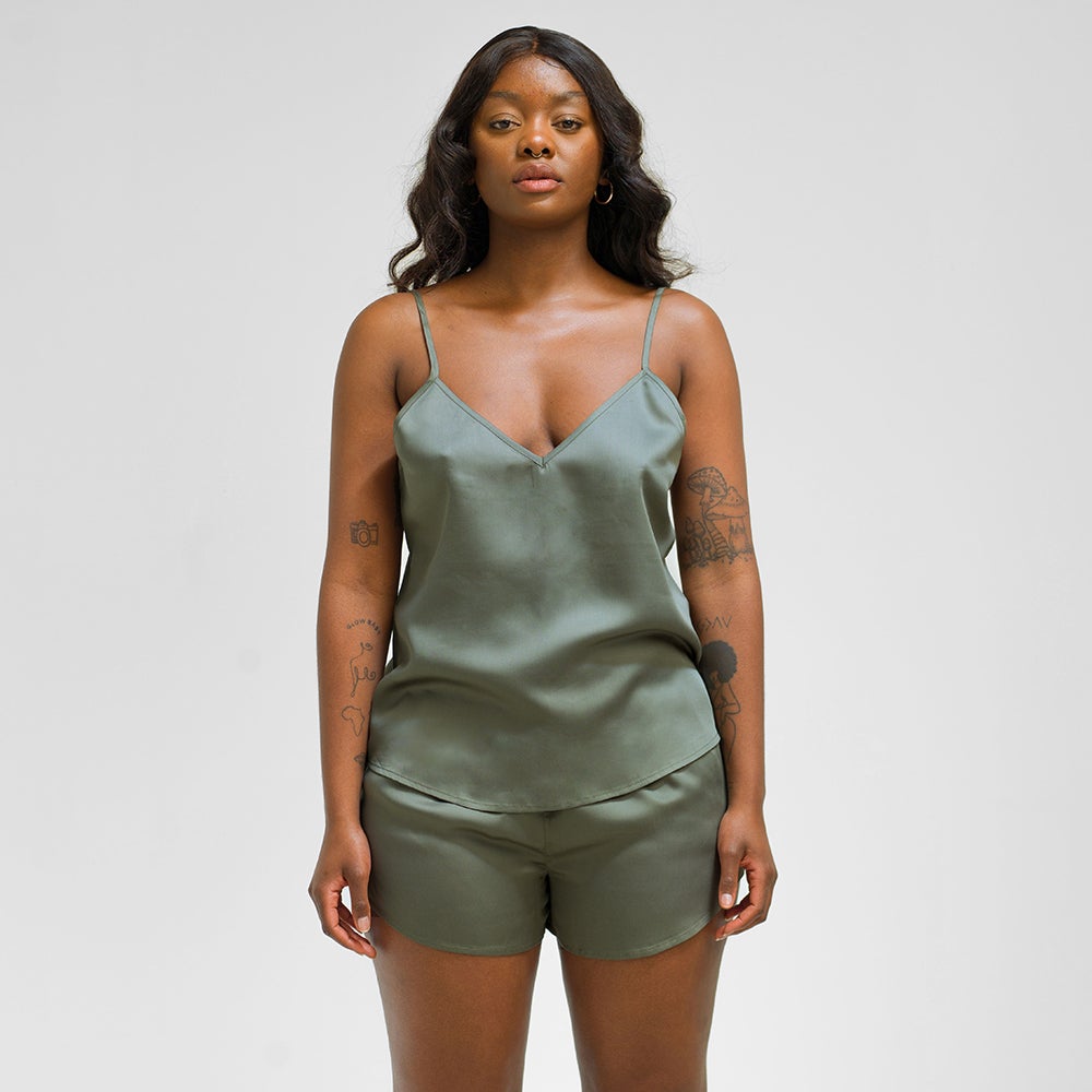 Sateen Shortie by ettitude