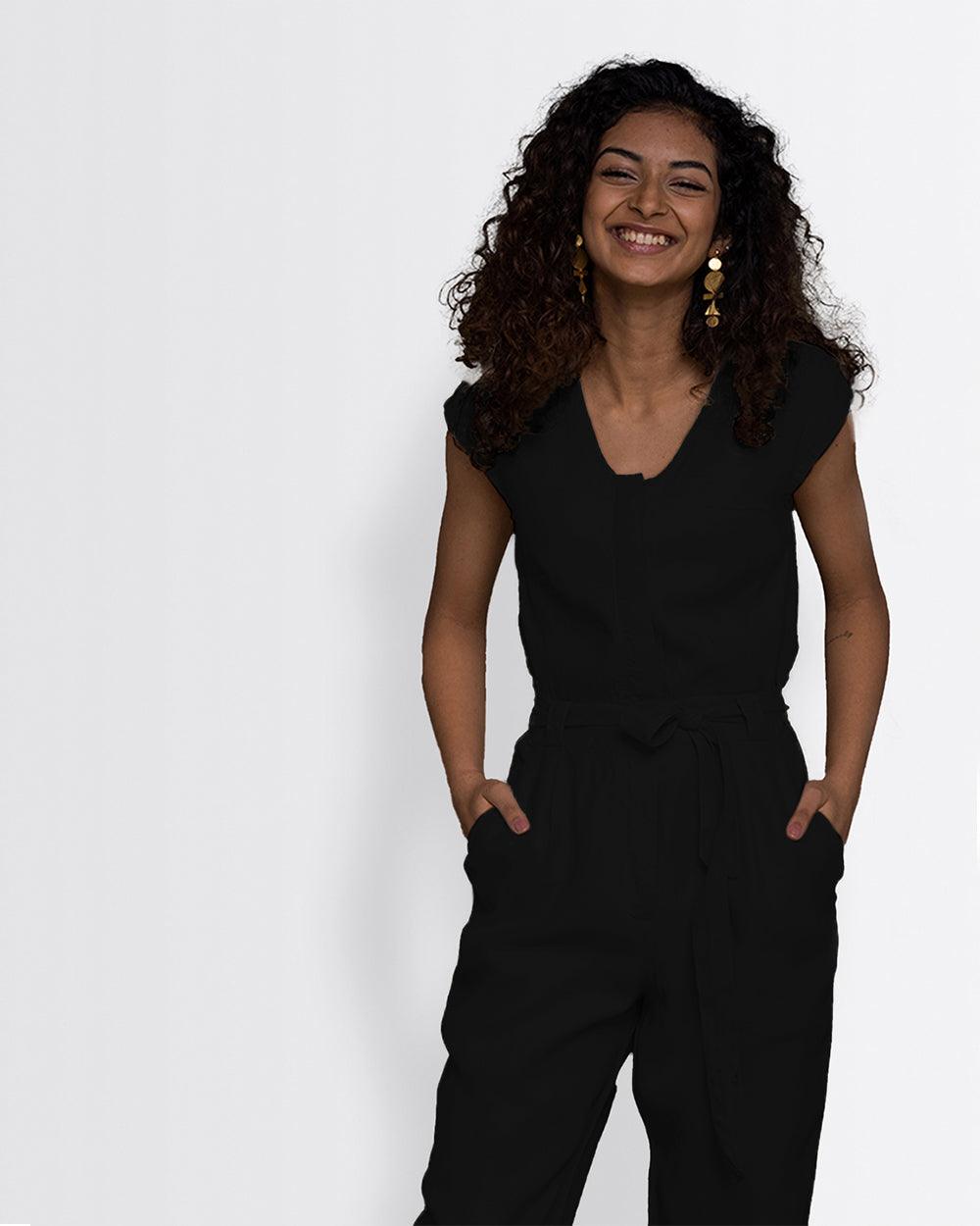 Hemp Noir Jumpsuit