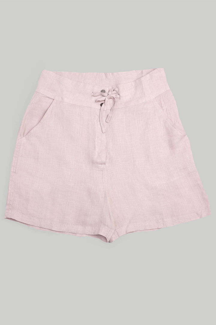 Everyday Drawstring Shorts in Pink