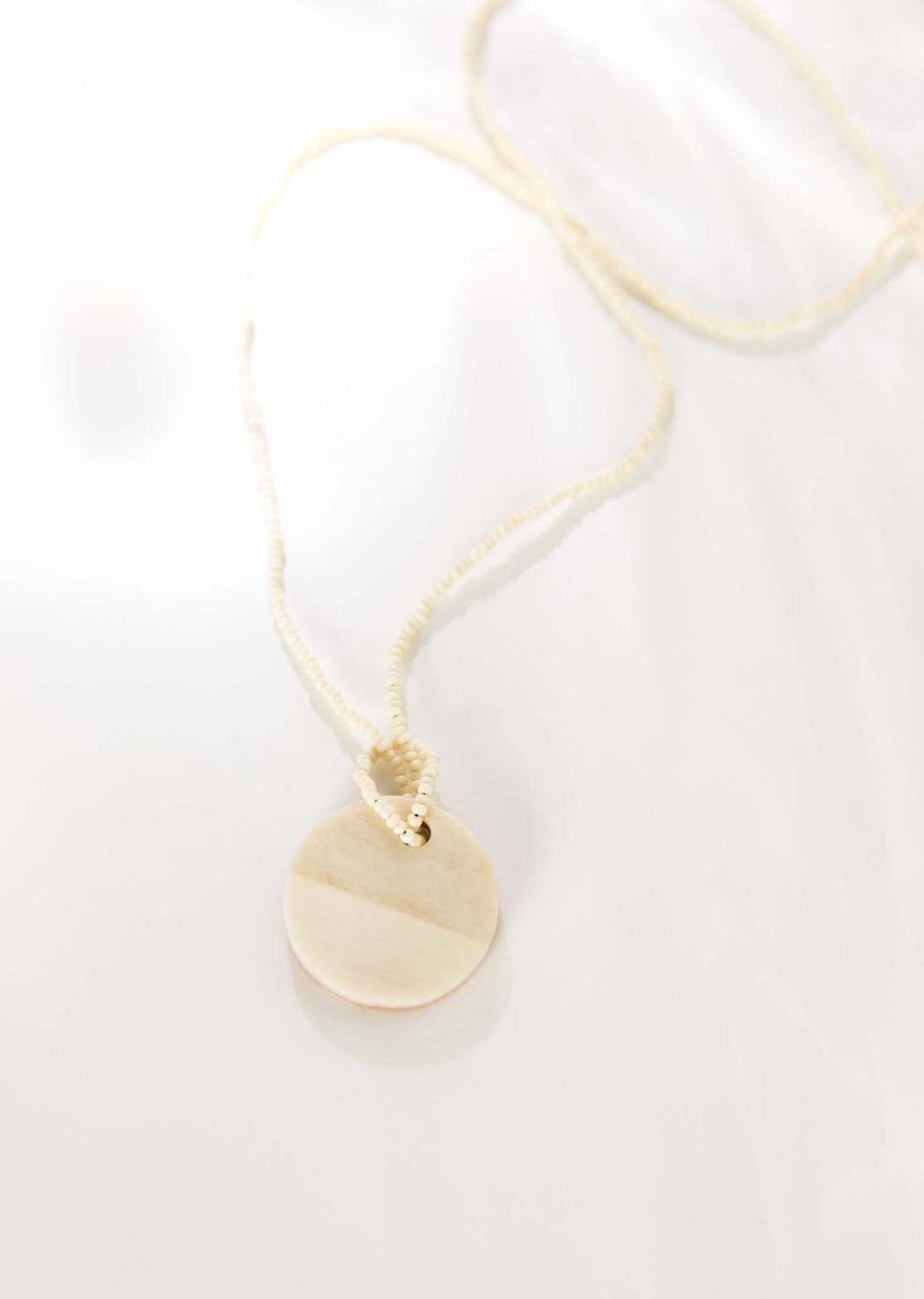 Bone Pendant Necklace