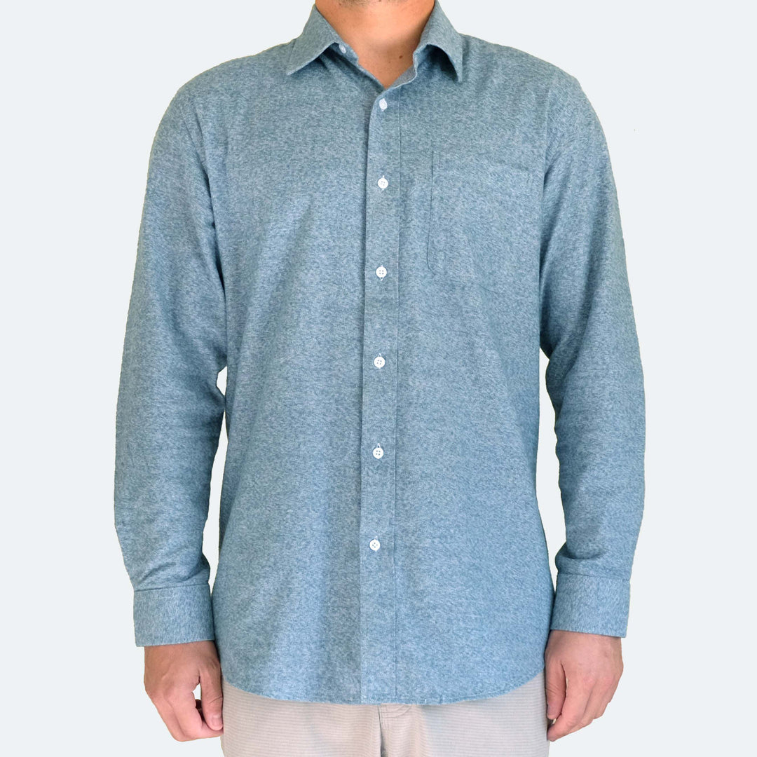 Flannel Shirt Heather Opal