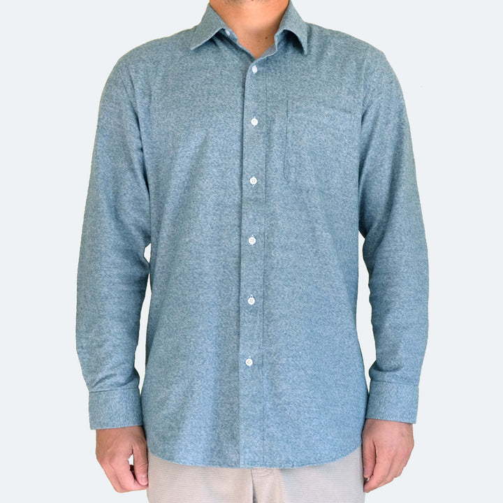 Flannel Shirt Heather Opal