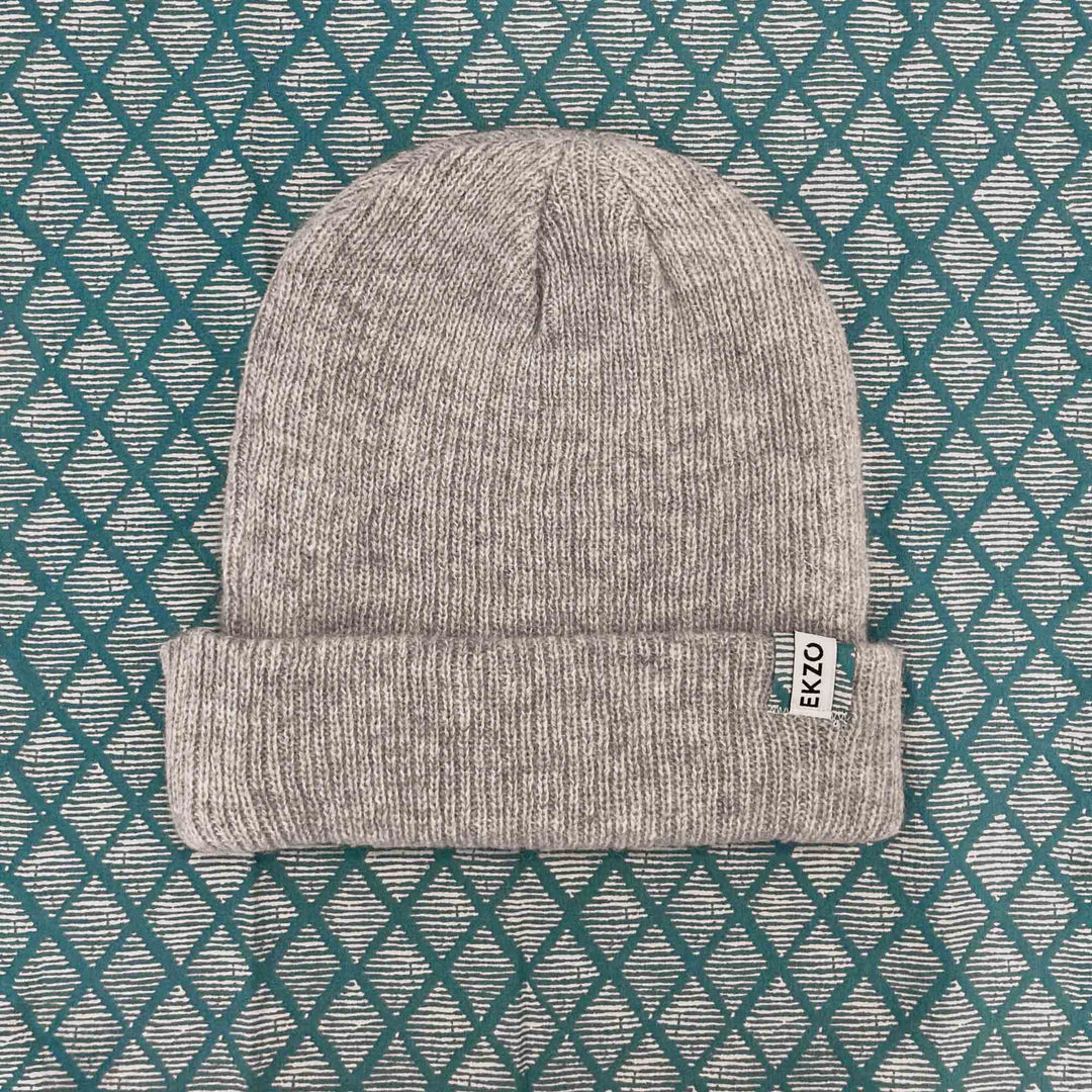 Beanie Merino Wool - Gray