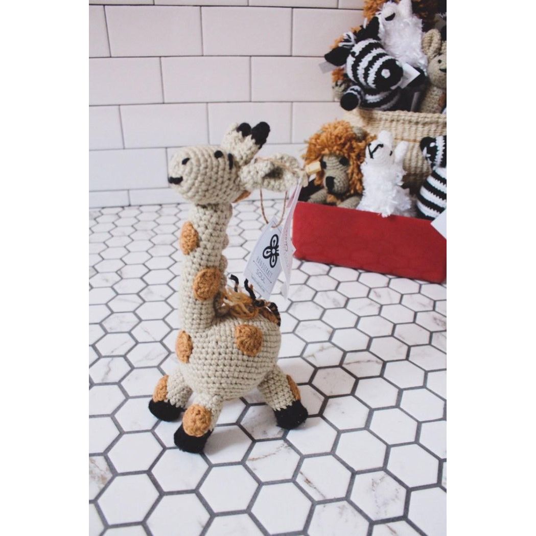 Crochet Giraffe Teddy by Handicraft Soul