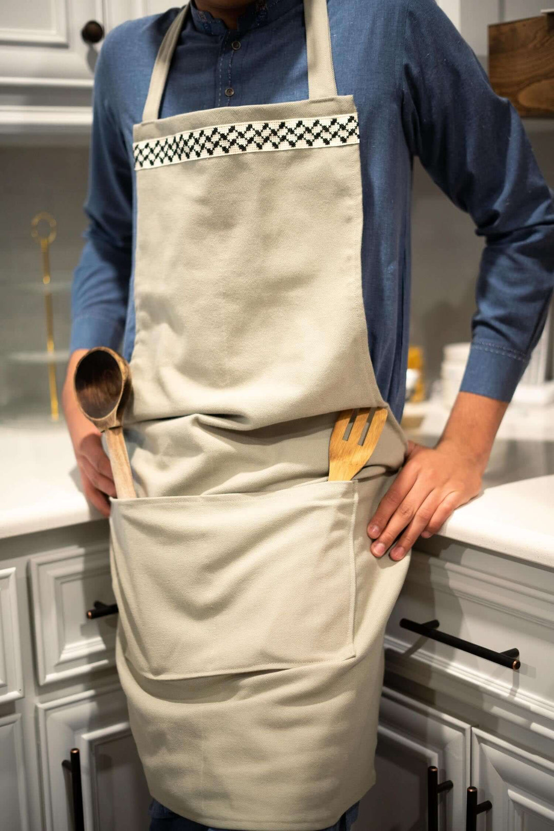 Men's Full-Length Kuffiyeh Apron