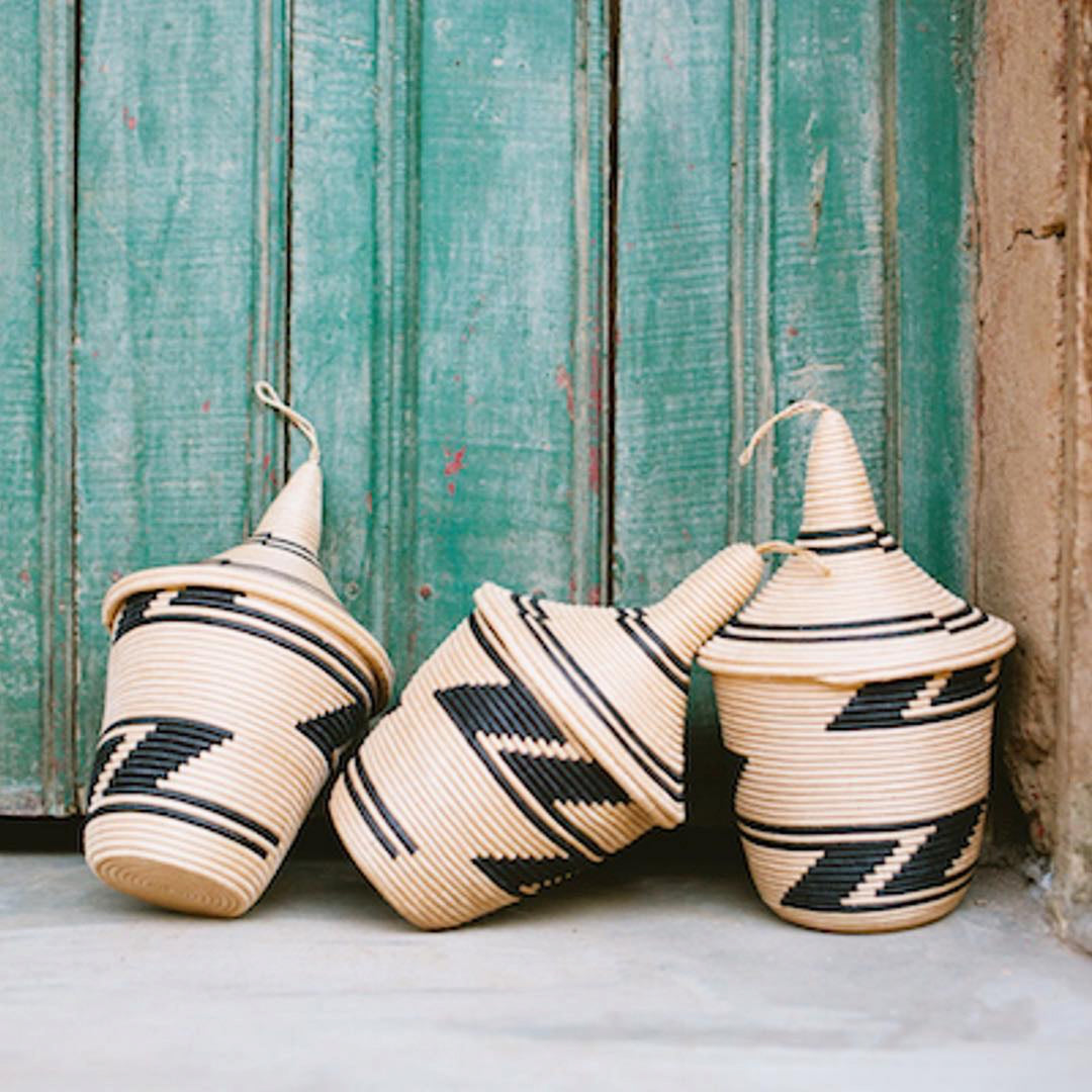 Sisal Peace Basket in Traditional