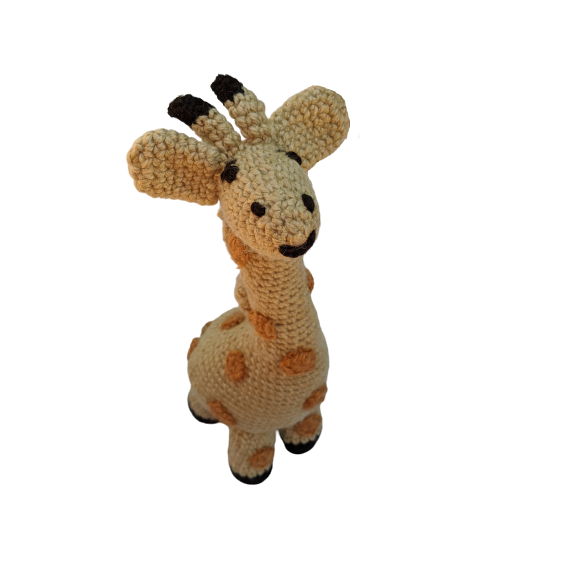 Crochet Giraffe Teddy by Handicraft Soul