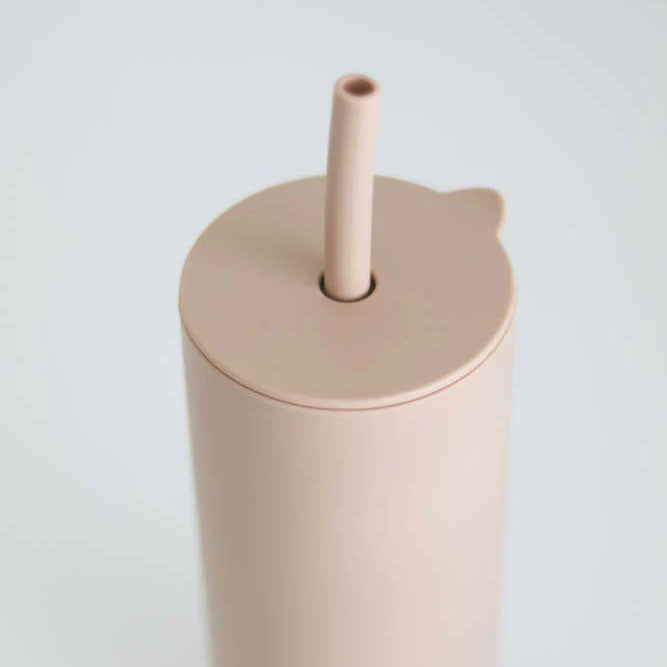 Silicone Cup with Straw - Adult