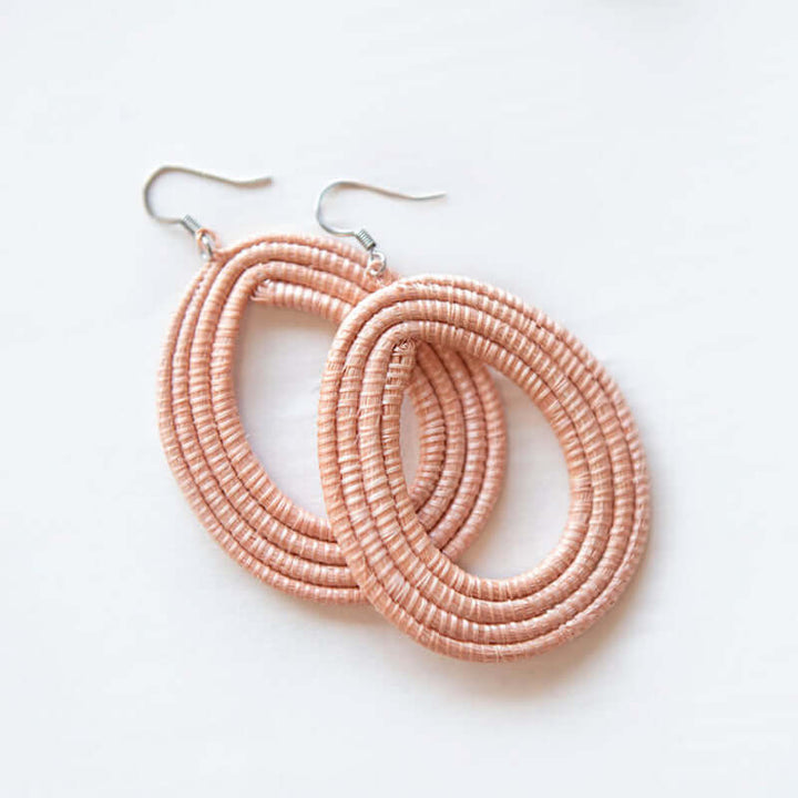 Woven Loop Earrings