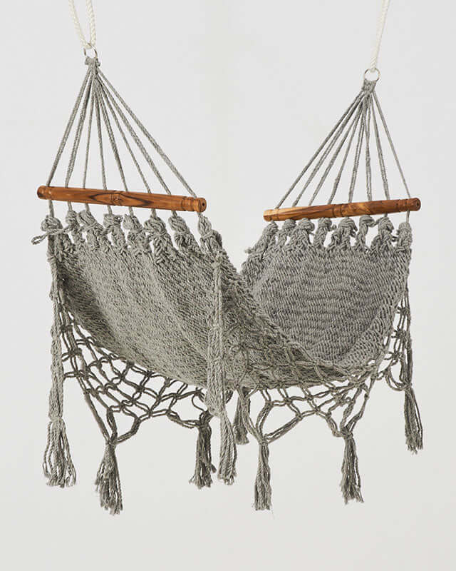 Macrame Mini Hammock/Cat Hammock | Gray