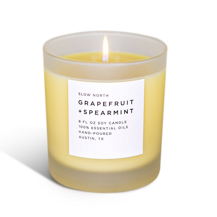 Grapefruit + Spearmint - Signature Candle
