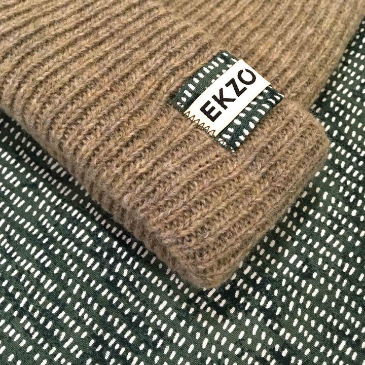 Beanie Merino Wool - Olive