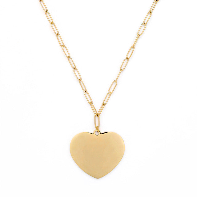 Lia Heart Chain Necklace