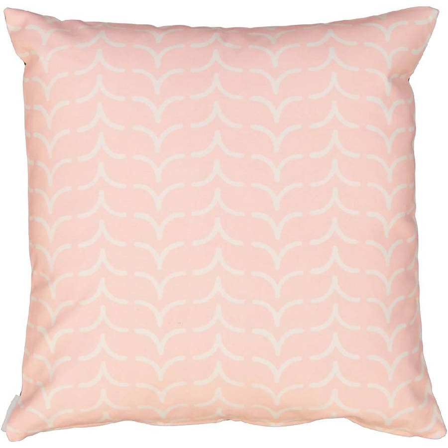 Pillow Cover / Ocean Sway (Pink on Sand)