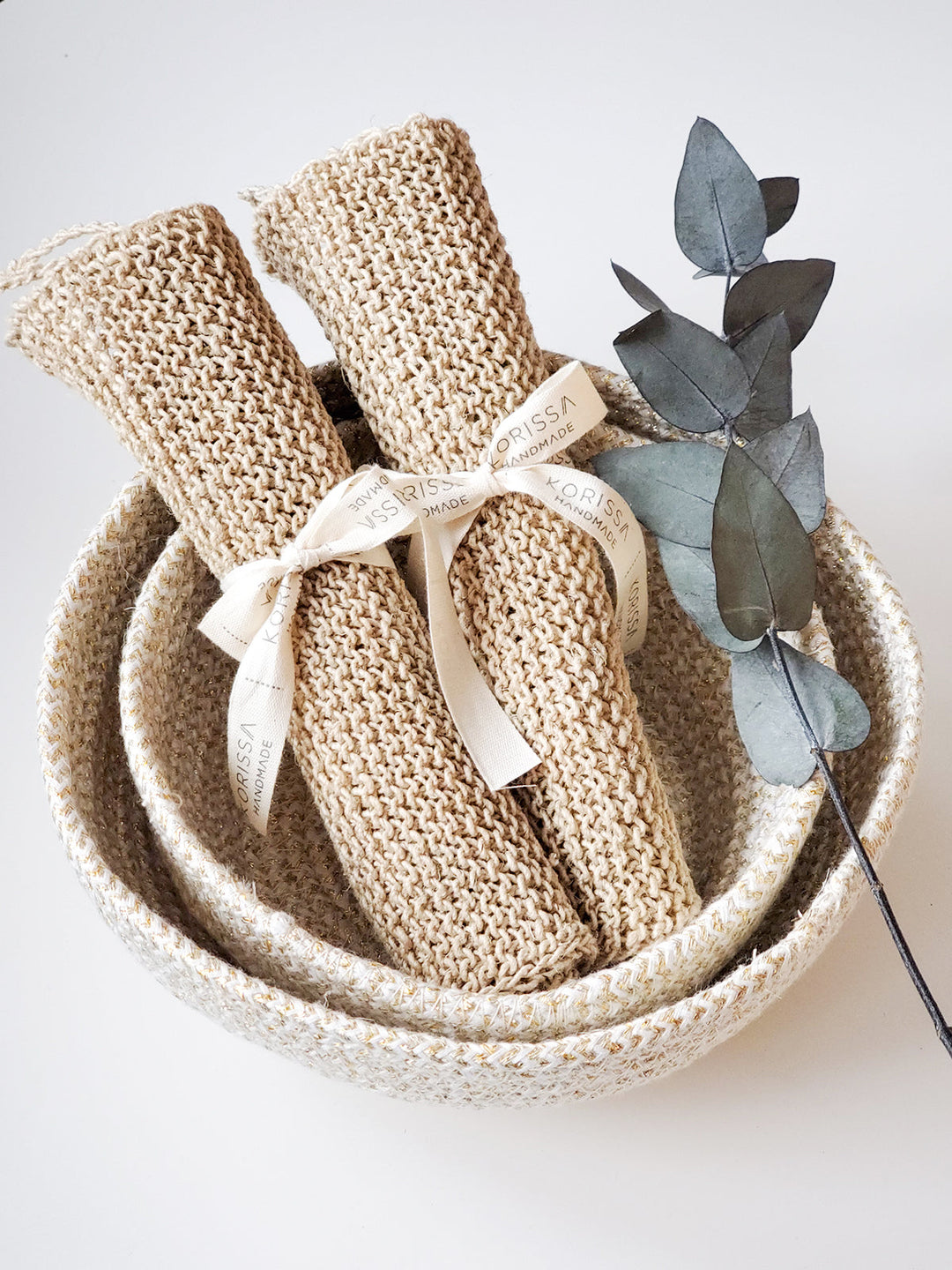 Hemp Washcloth (Set of 2) by KORISSA