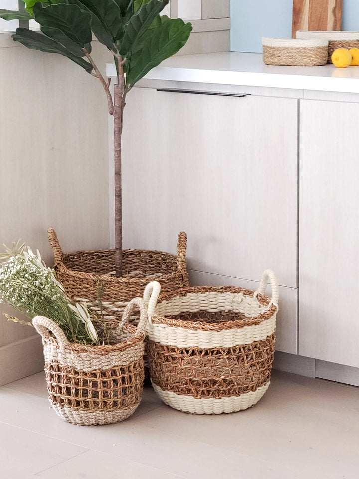 Ula Mesh Basket - Natural by KORISSA