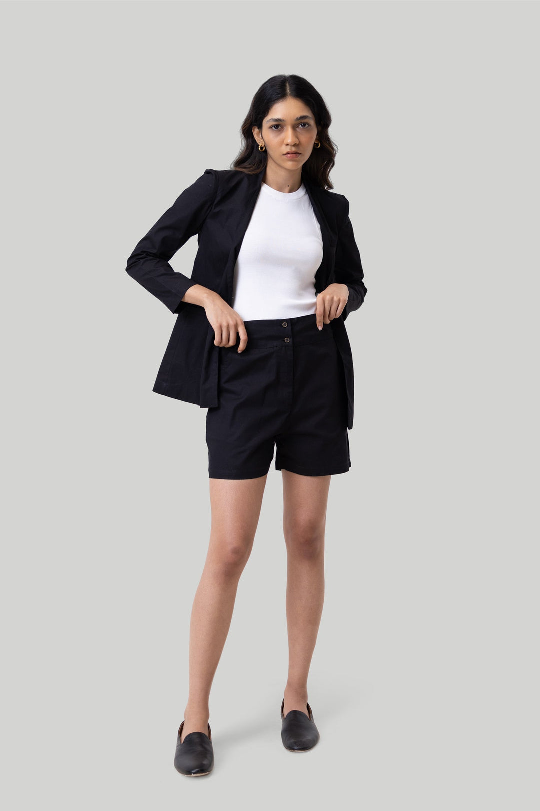 Summer Heat Blazer in Black