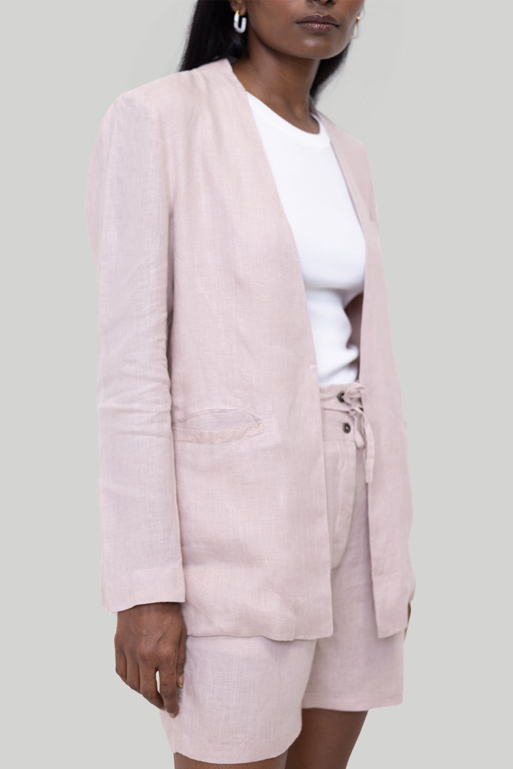 Summer Heat Blazer in Pink