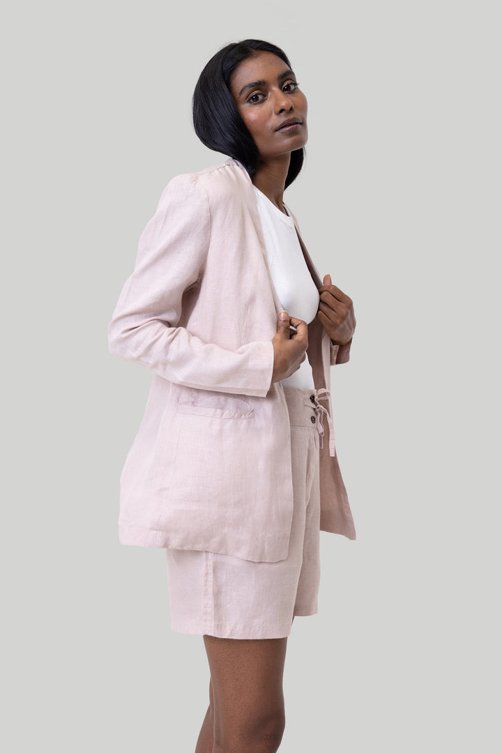 Summer Heat Blazer in Pink