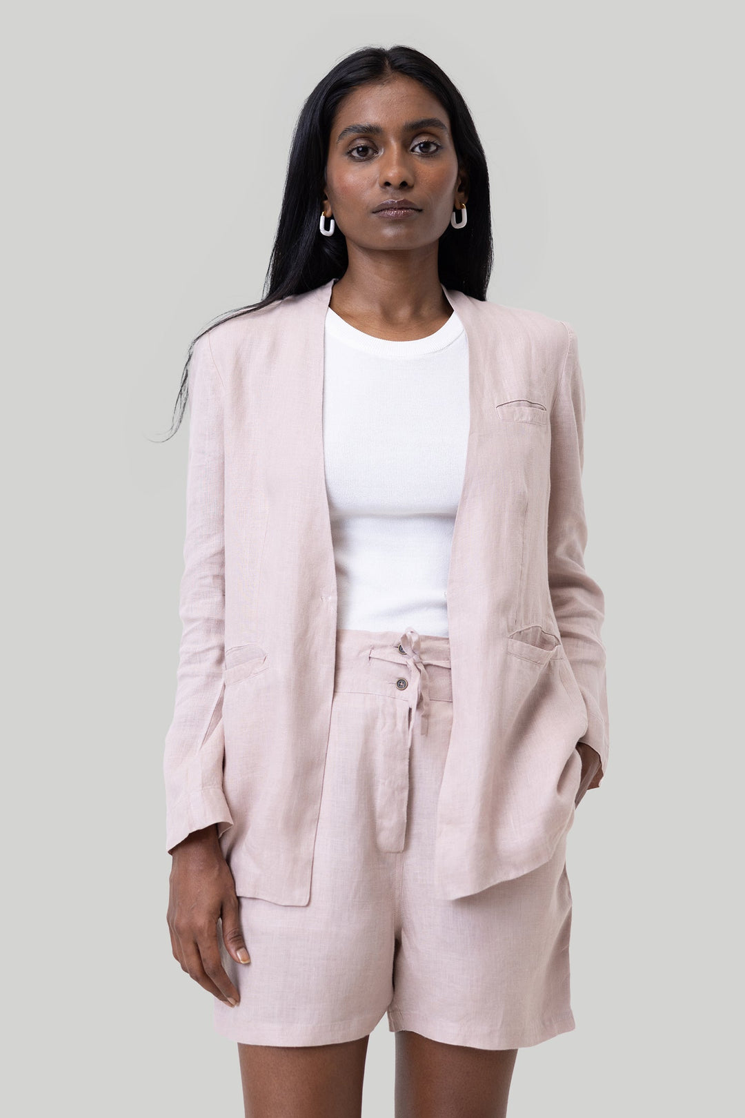 Summer Heat Blazer in Pink