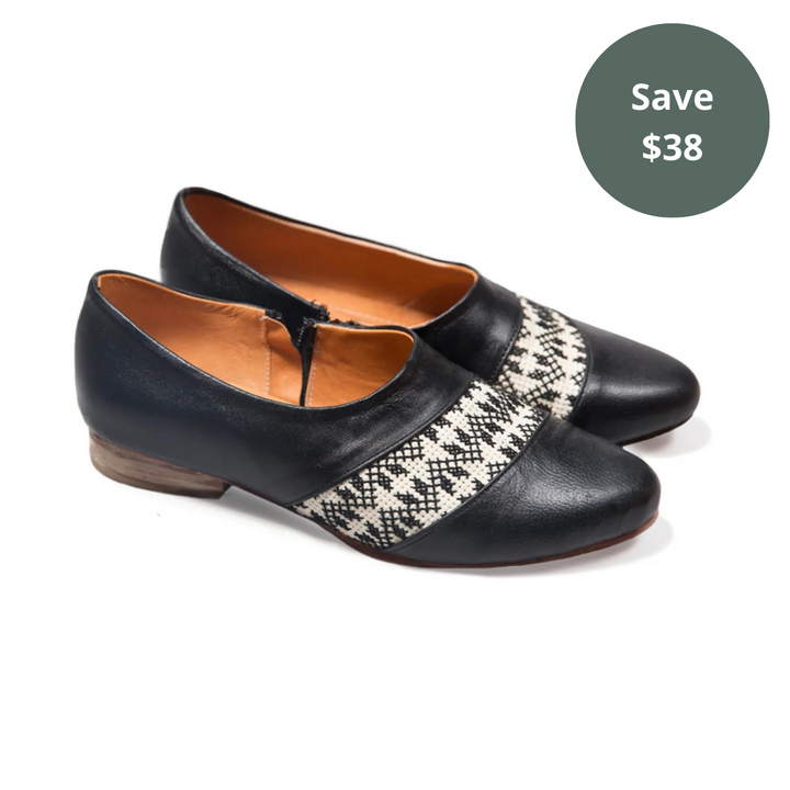 Zaina Oxford - Black (Size EU 36 - US 6)