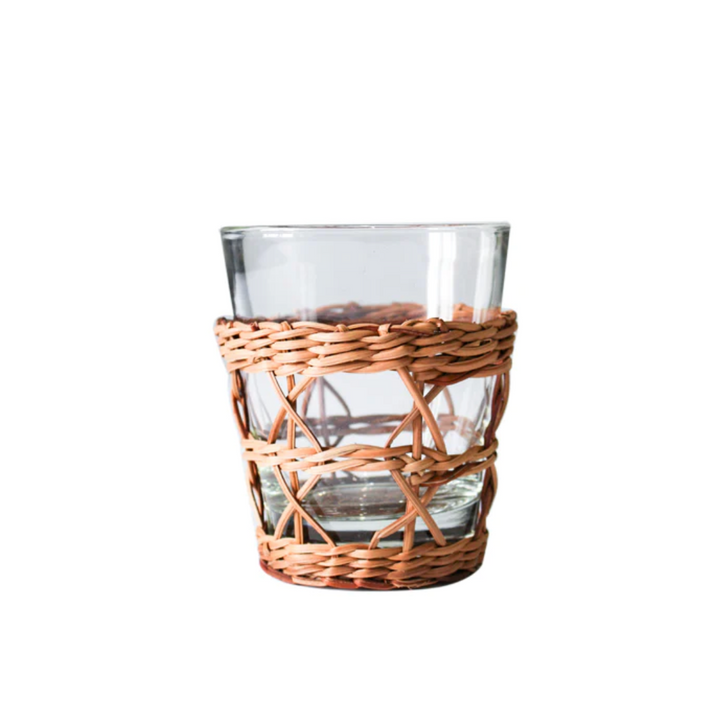 Rattan Wide Tumbler