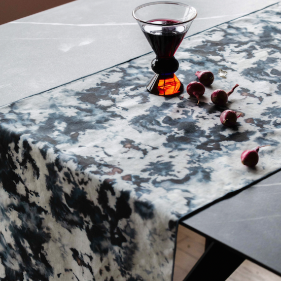 Grey Marble Runner