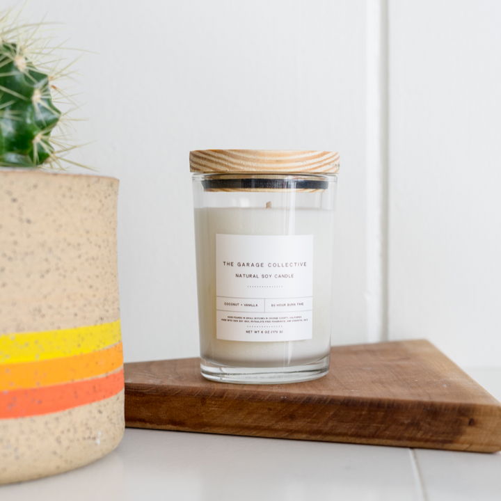 Coconut + Vanilla Candle