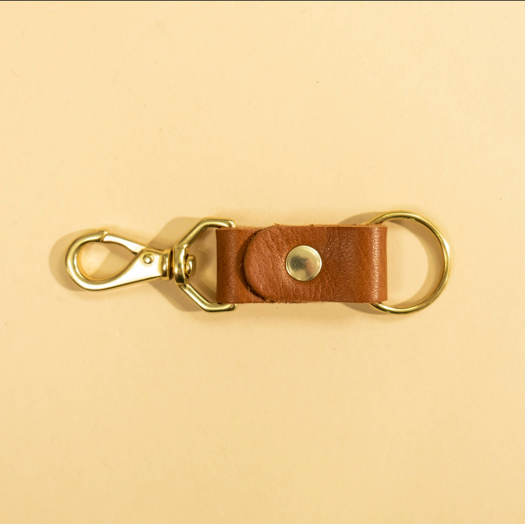 Leather Keychain