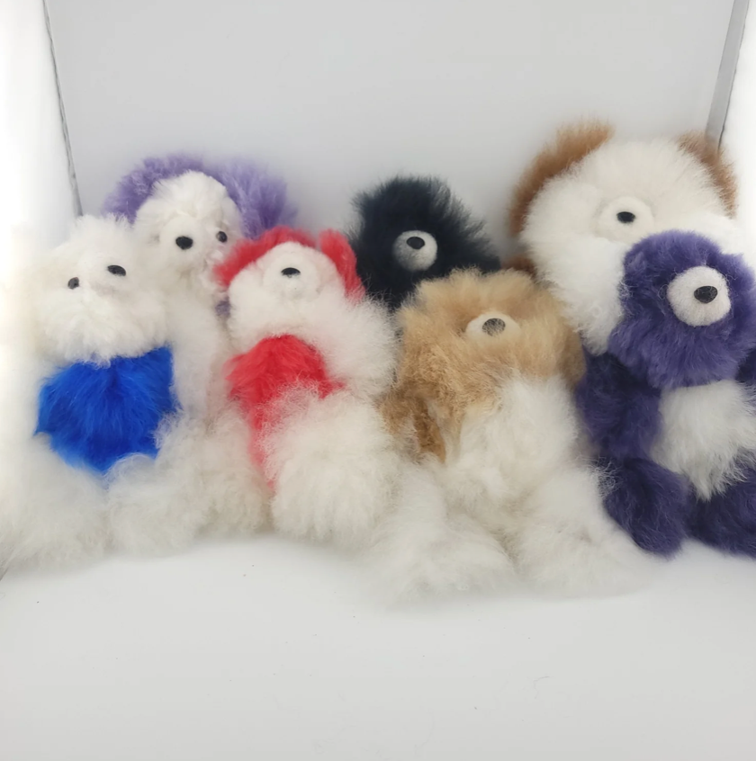 Alpaca Pocket Teddy Bears