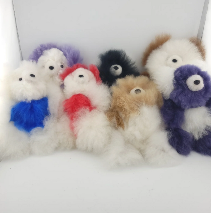 Alpaca Pocket Teddy Bears