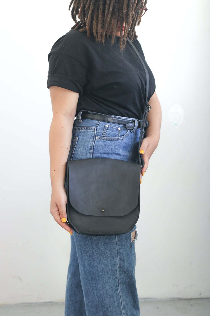 Leather Saddlebag