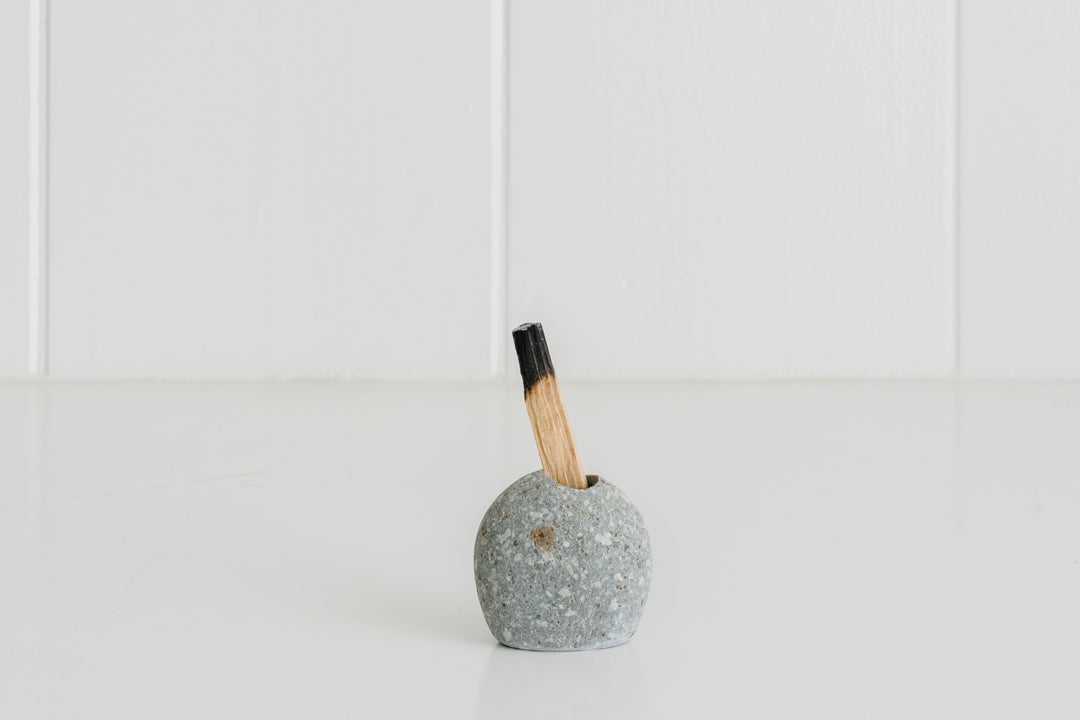 Stone Palo Santo Rock Holder