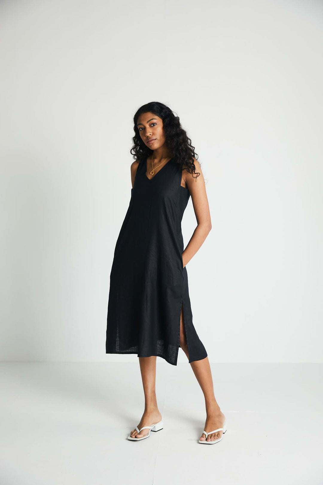 The Hemp Noir Dress