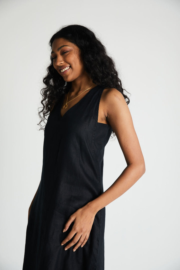 The Hemp Noir Dress