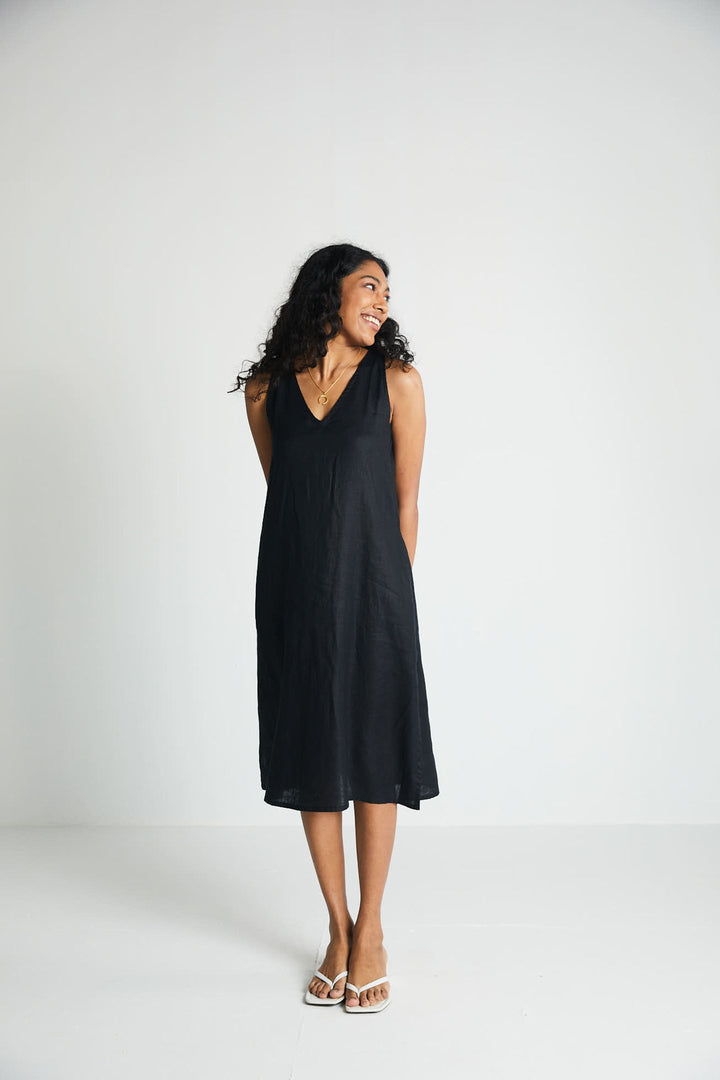 The Hemp Noir Dress