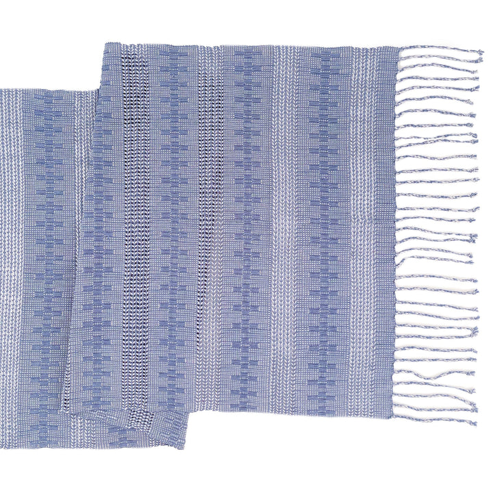 Calado Table Runner in Blue