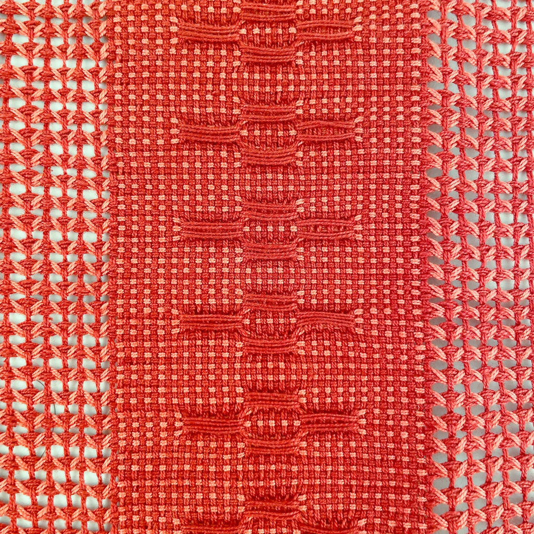 Calado Table Runner in Terracotta