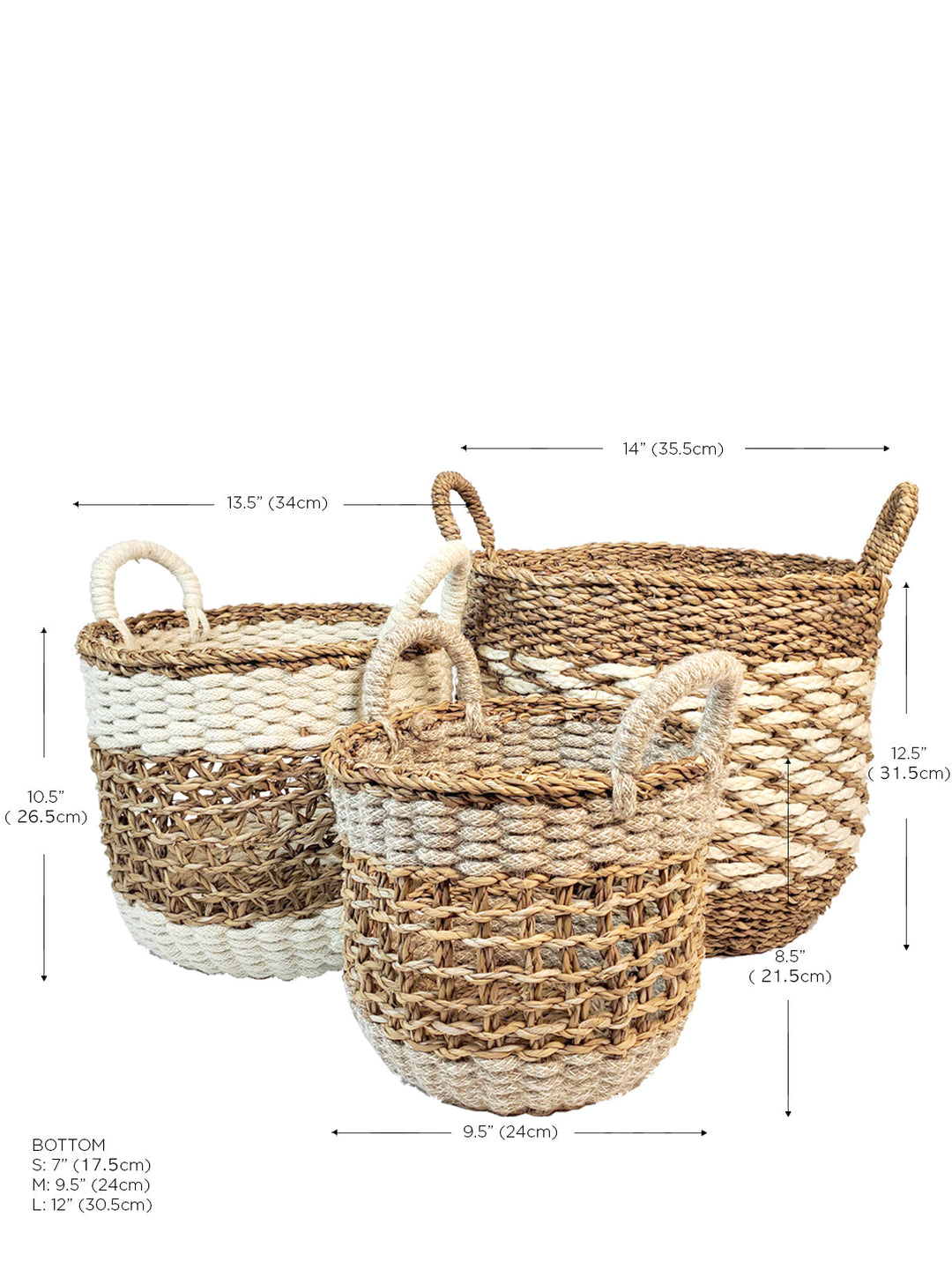 Ula Mesh Basket - Natural by KORISSA