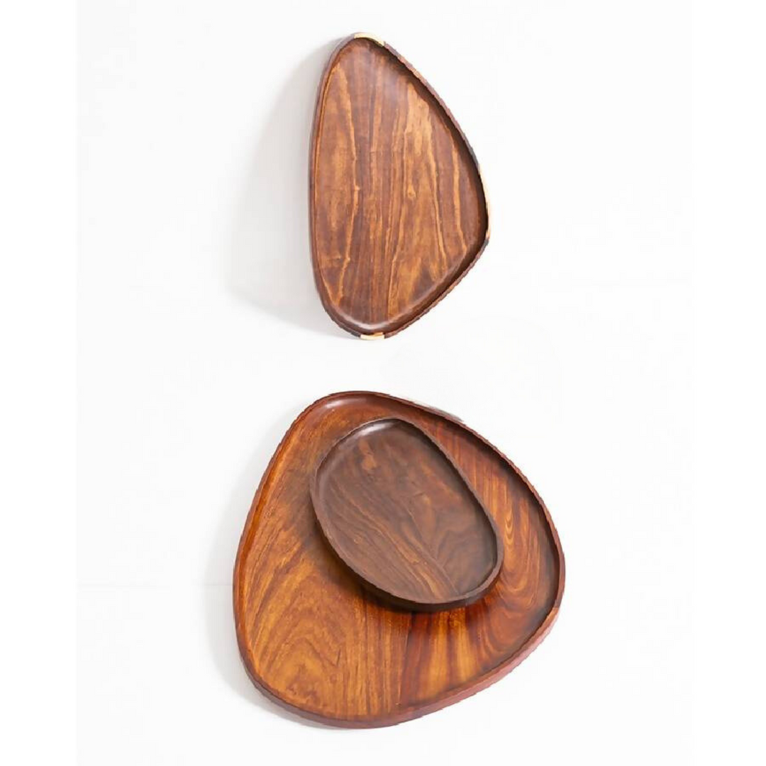 Wood Leaf Trays