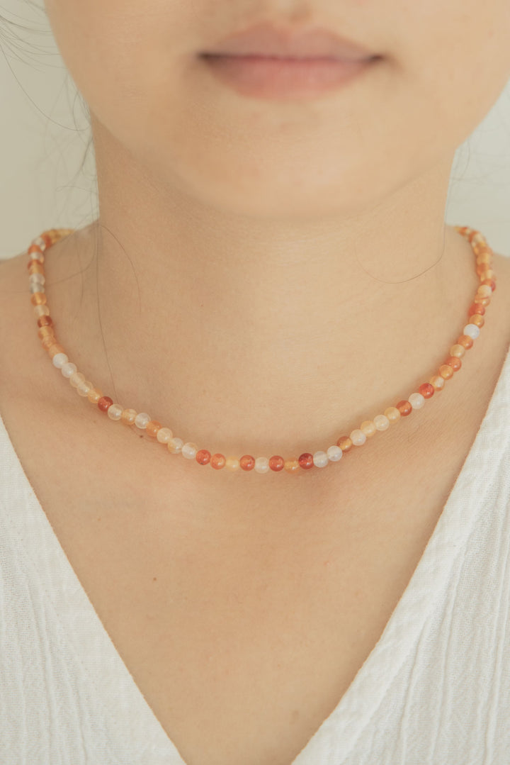 Gemstone & Gold Necklace