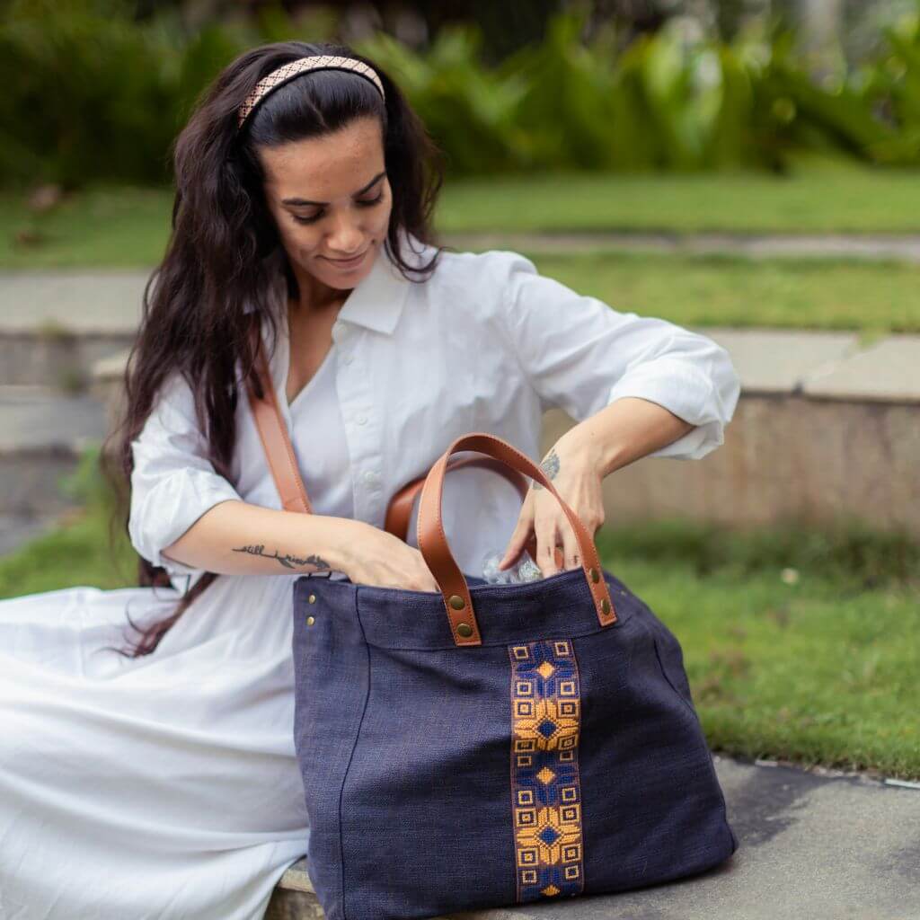 Walid Unisex Bag - Navy