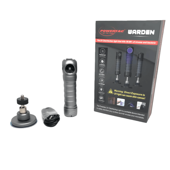 Warden - Portable UV Sanitizing Flashlight (275nm Wavelength)