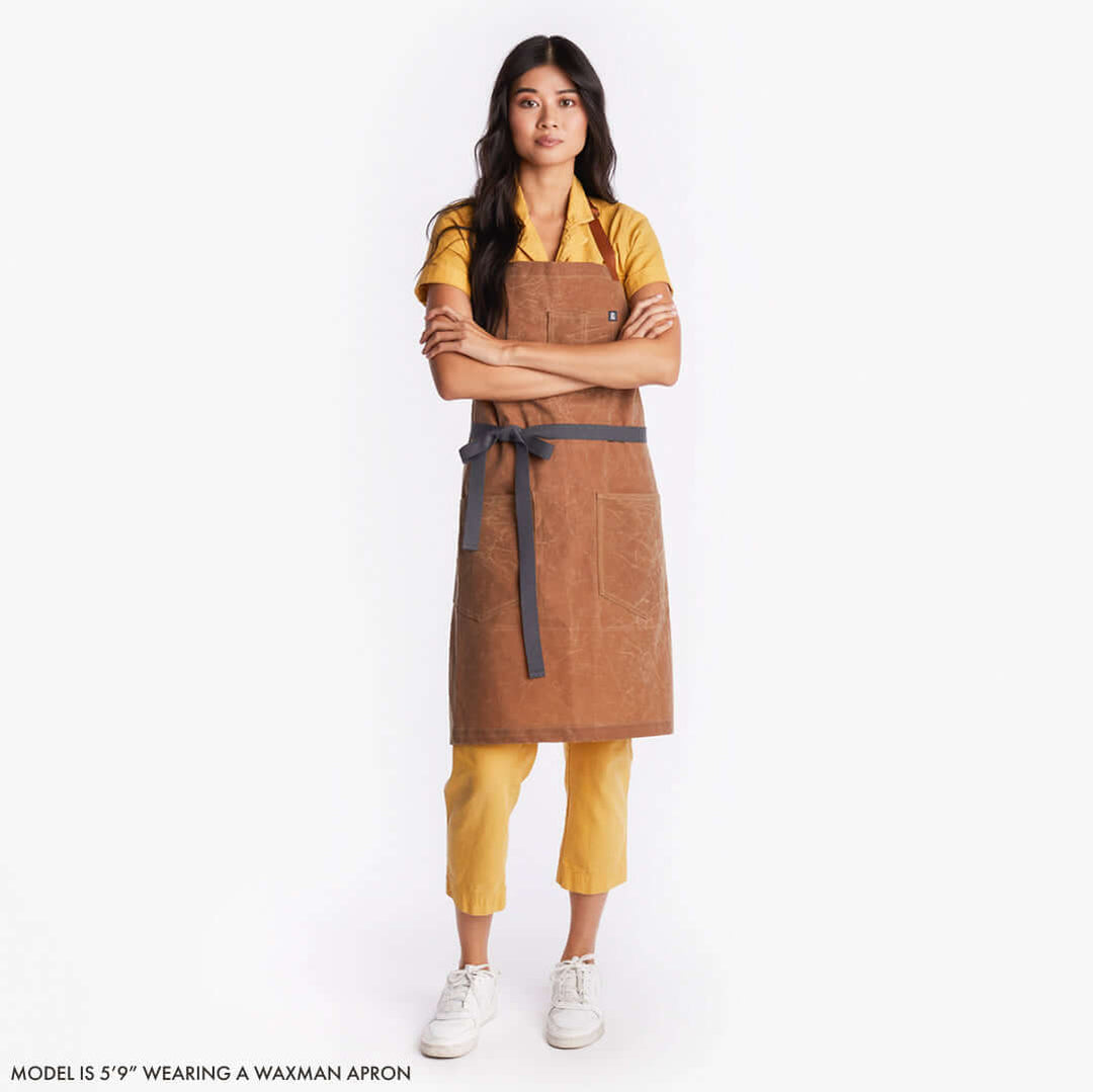 The Essential Apron - Montana Waxed Canvas