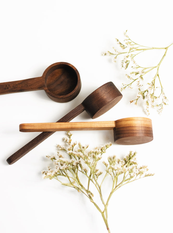 Wooden Scoop - Black Walnut