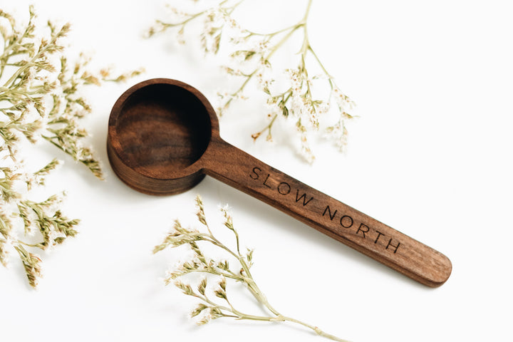 Wooden Scoop - Black Walnut