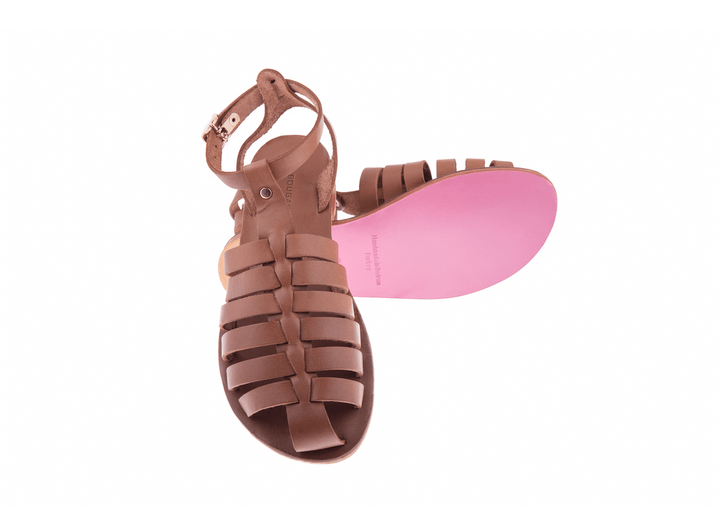 Yapo Sandals- Brown