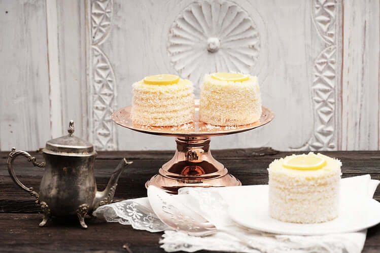 Vintage Inspired Copper Cakestand