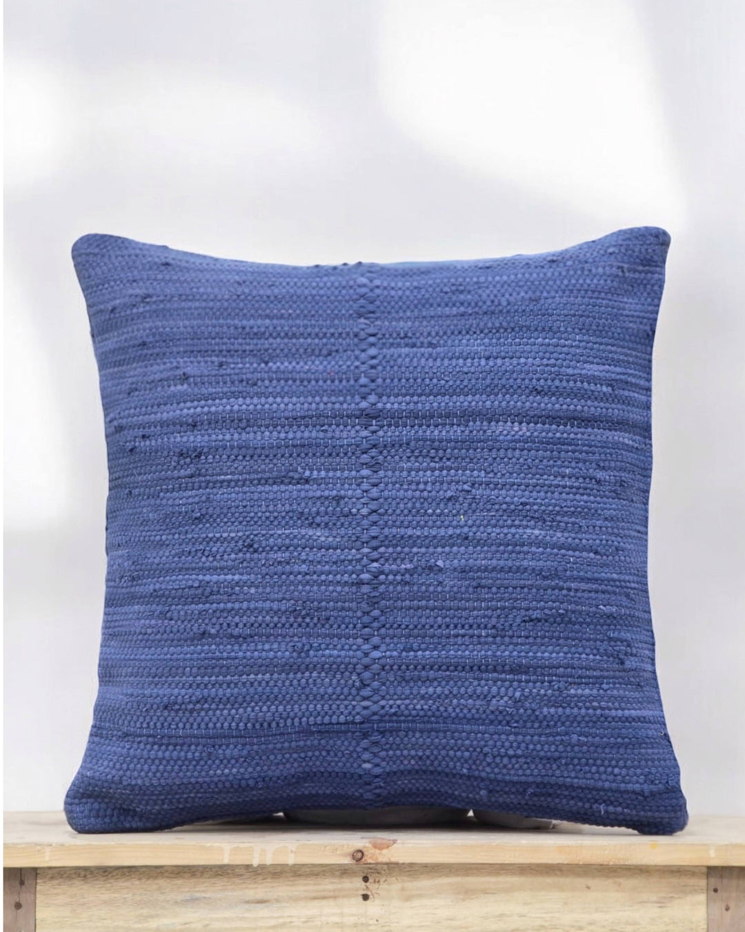 Chindi Pillow Cover - Marine